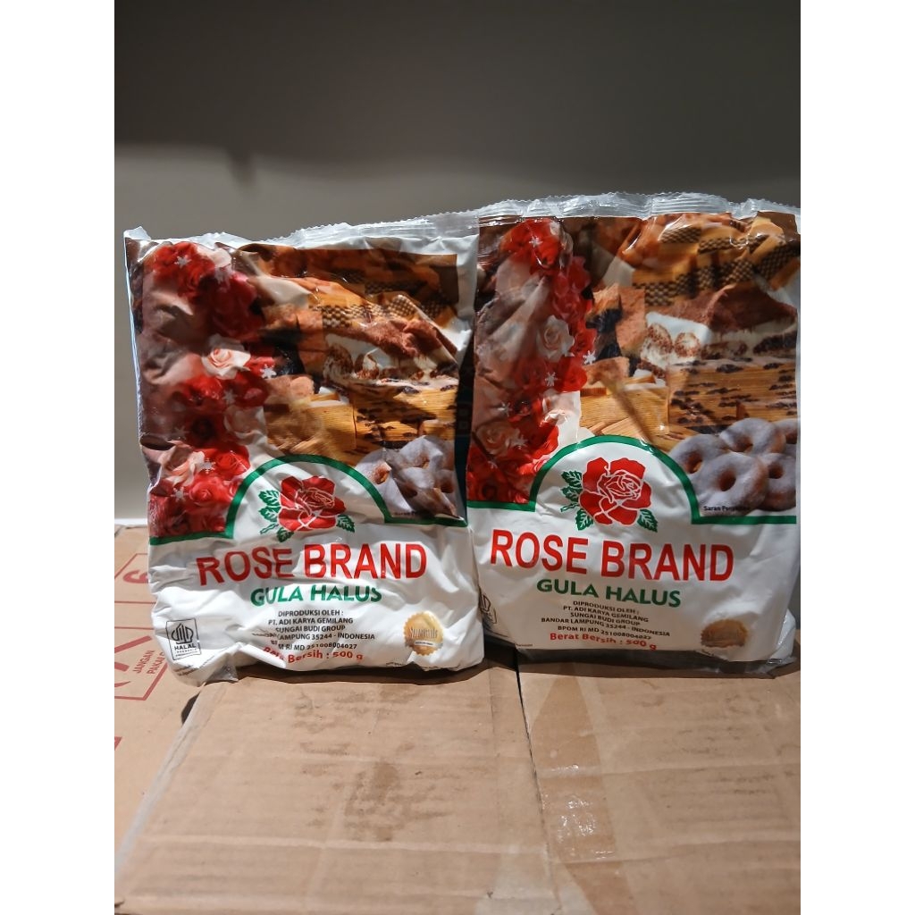 Rose Brand Gula Halus 20×500gr (Dus)
