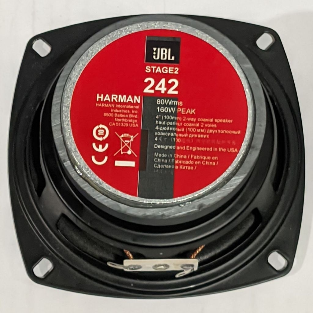 speaker 4 inch JBL STAGE2 242 160W PEAK / speaker 4 inch jbl 242 untuk middel