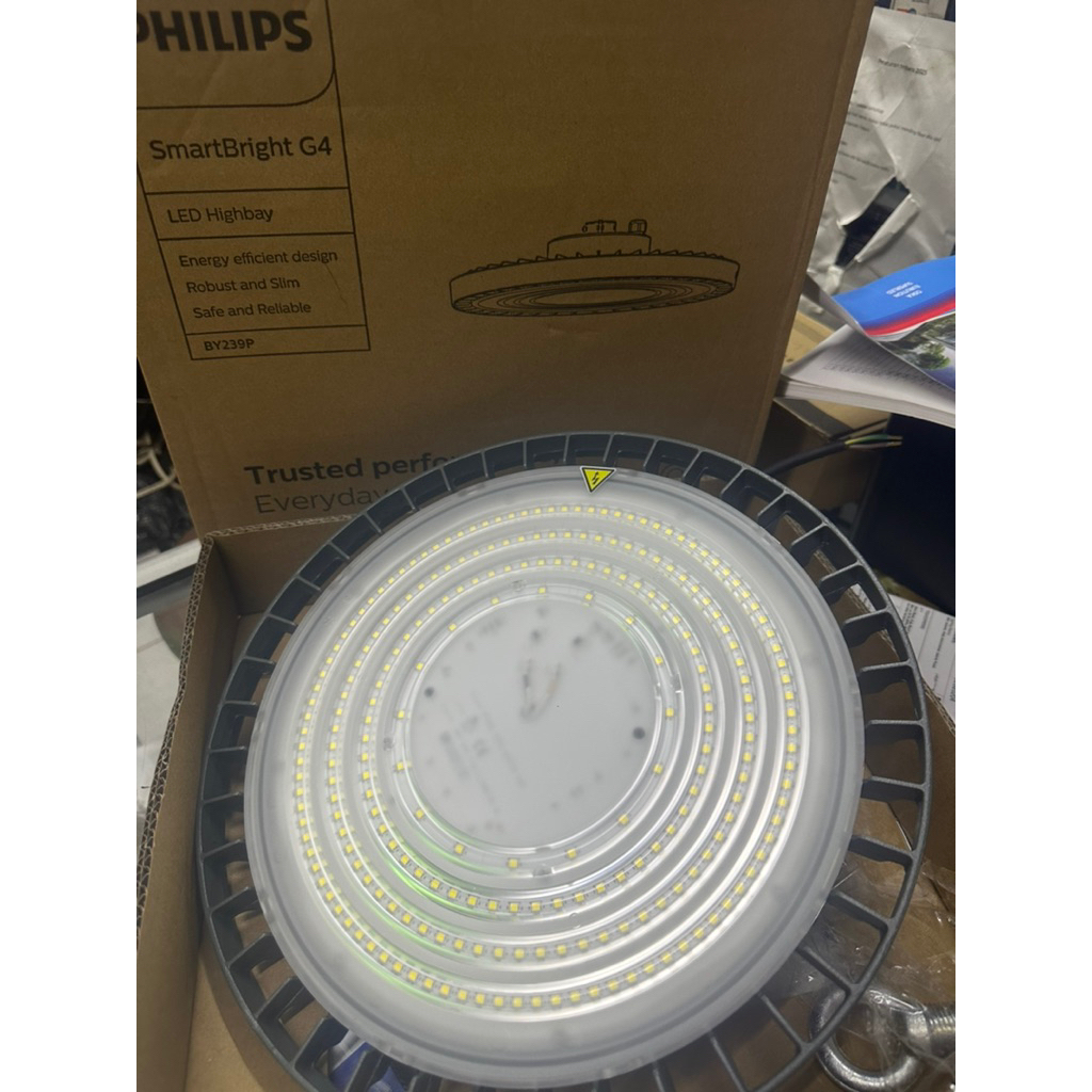 PHILIPS BY239P Highbay lampu gantung 150W 150 Watt 6500k Putih