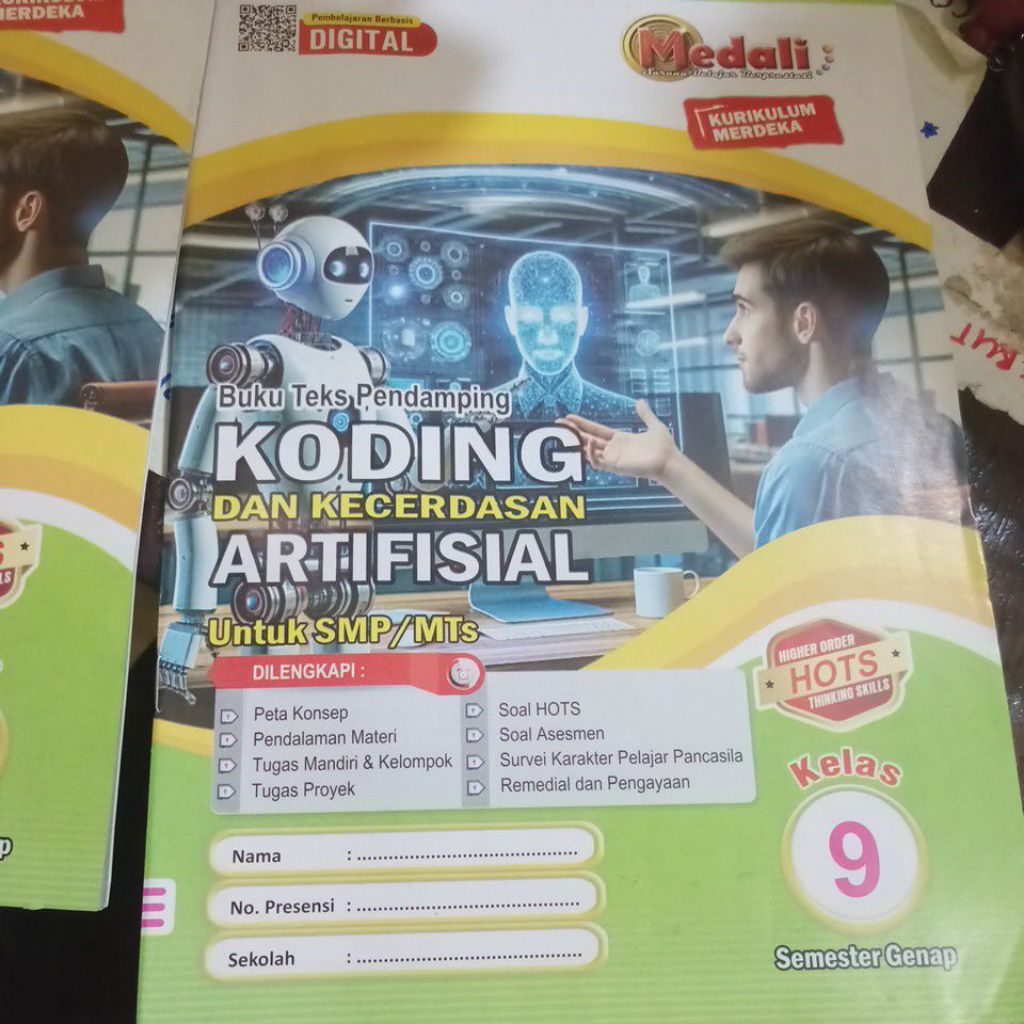 LKS KODING SMP KELAS 9 SEMESTER 2 KURIKULUM MERDEKA MEDALI