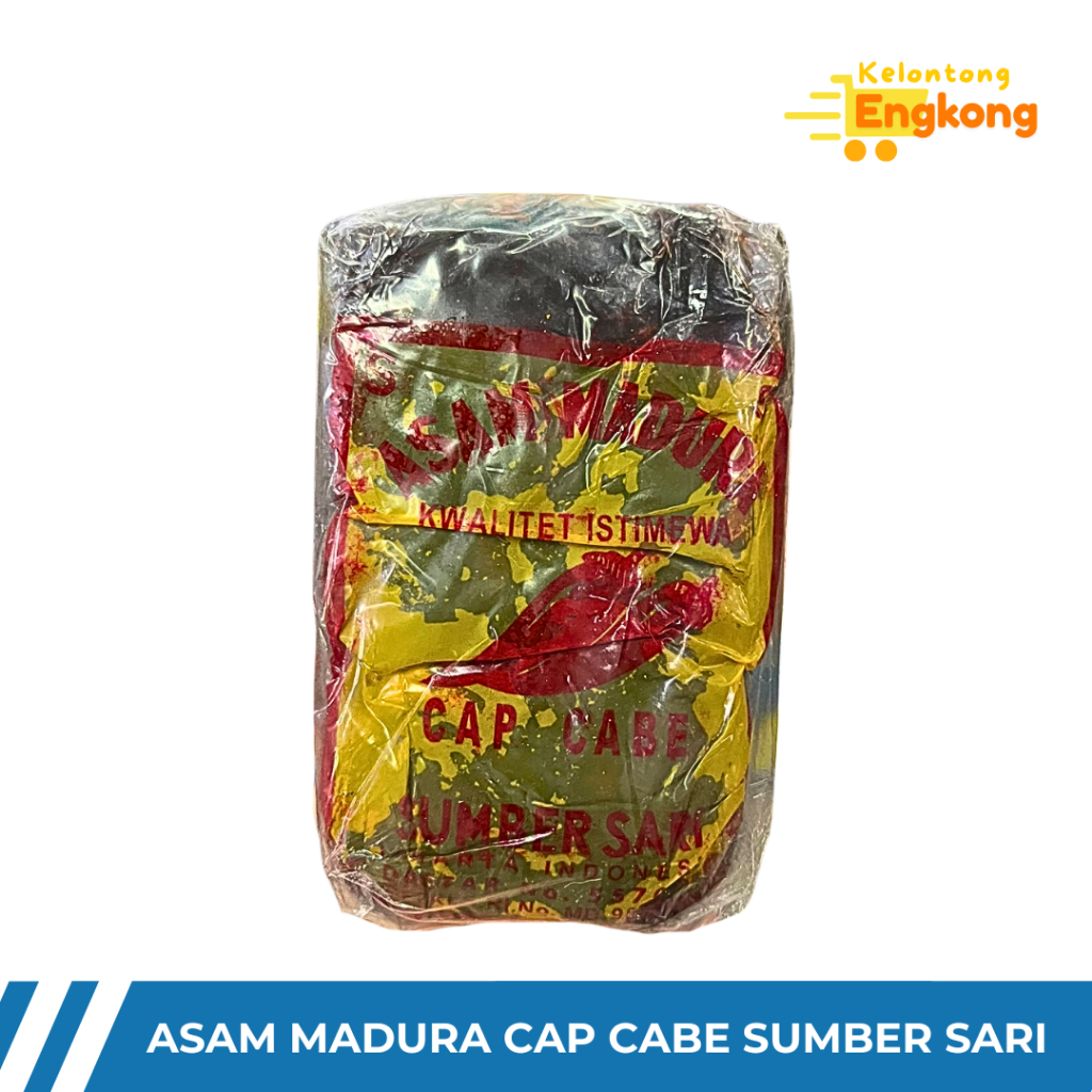Asam Jawa Madura Cap Cabe Sumber Sari 500gr | Asam Jawa Asli, Aroma Kuat, Rasa Asam Tradisional