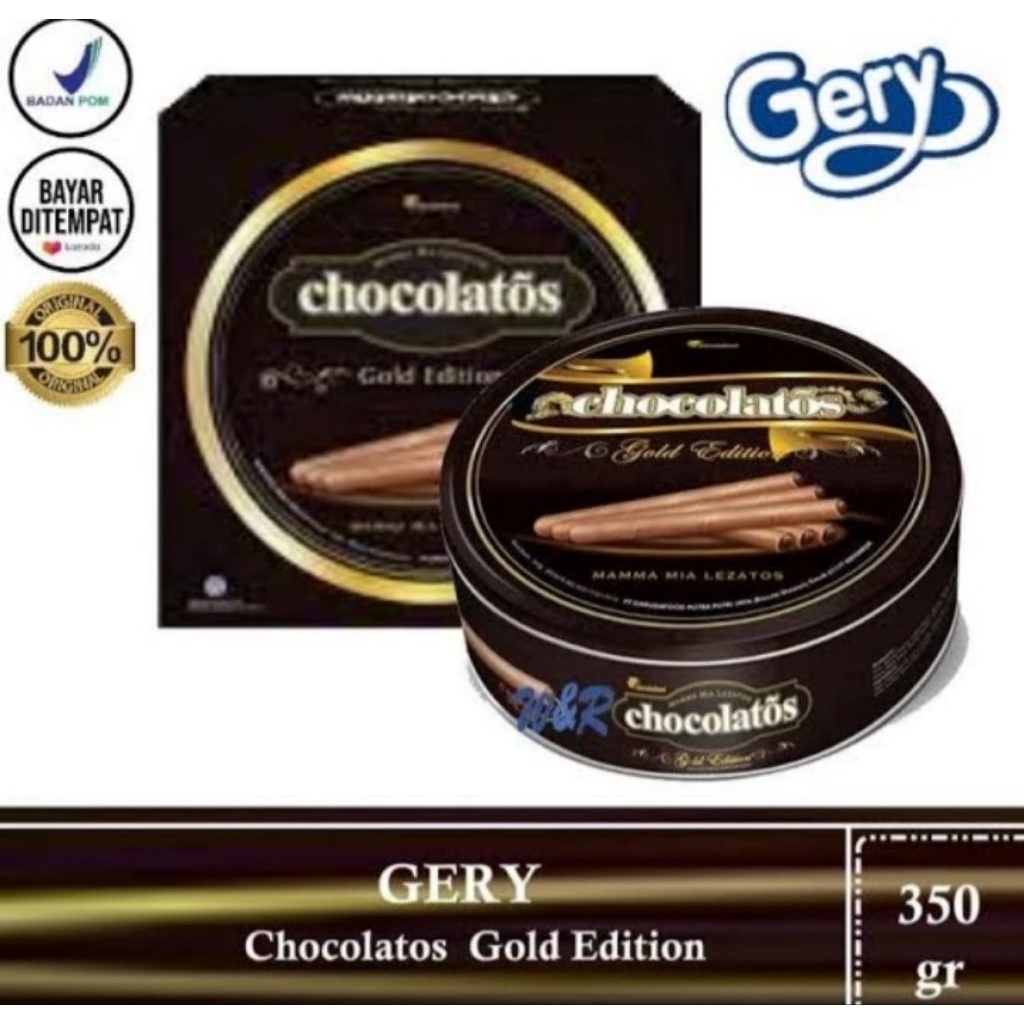 gery chocolatos kaleng 350 gr / Biskuit Kaleng Gery Chocolatos 350 gr