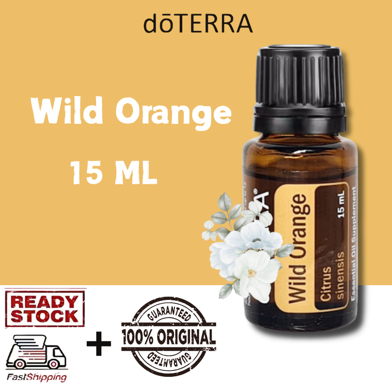 EXP 2028 | YL Minyak Esensial tumbuhan alami - Wild Orange essential oil 15ml - Free Ongkir