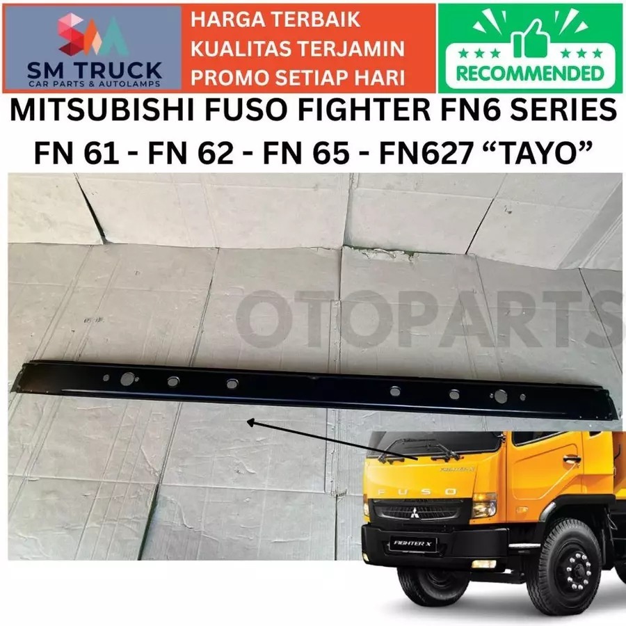 GARNISH TUTUP PANEL WIPER COWL FUSO FIGHTER X TAYO FN61 FN 62 65 2019-UP FN627 250PS 250PS-UP