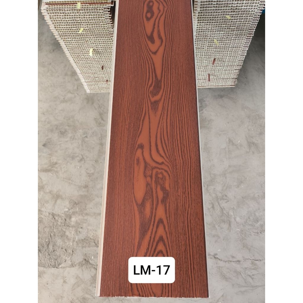 plafon pvc serat kayu jati