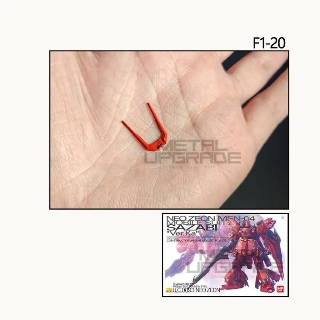 MG Sazabi Ver.Ka Metal Upgrade Part V Fin