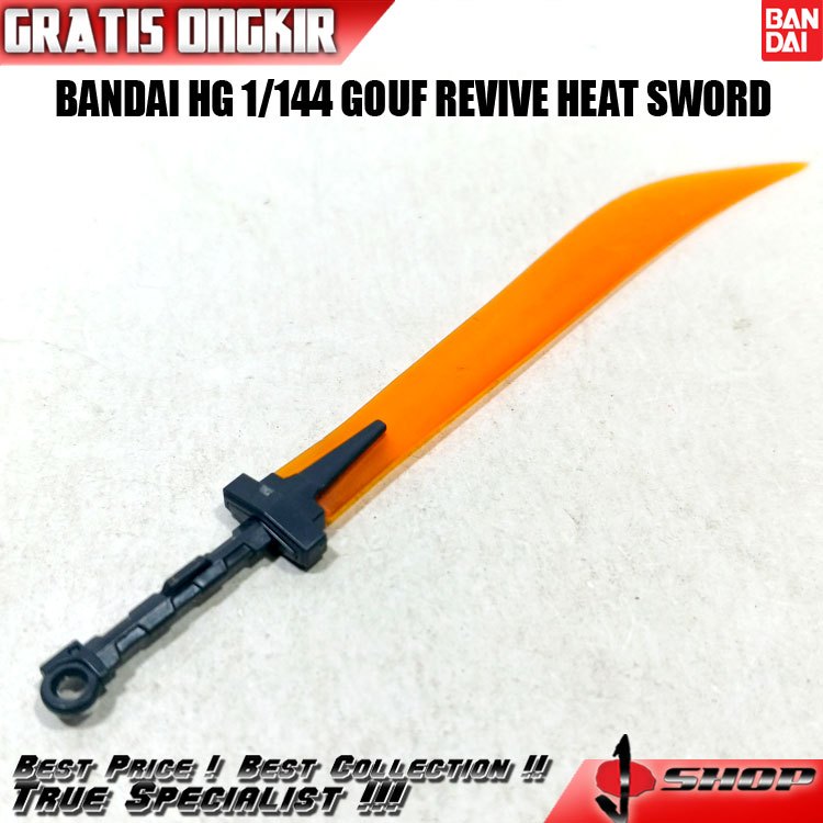 BANDAI HG 1/144 GOUF REVIVE HEAT SWORD HG3719