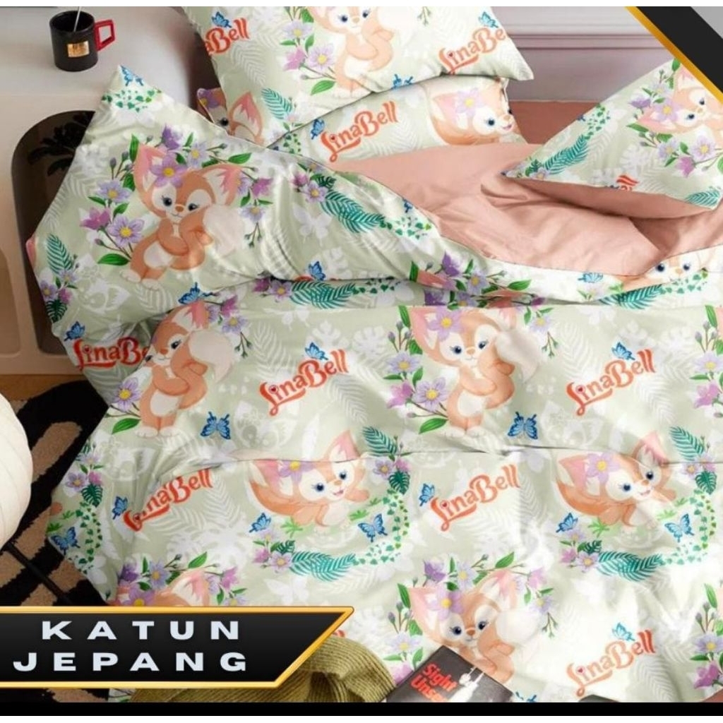 SALE KAIN METERAN SPREI KATUN JEPANG MOTIF ANAK ANAK