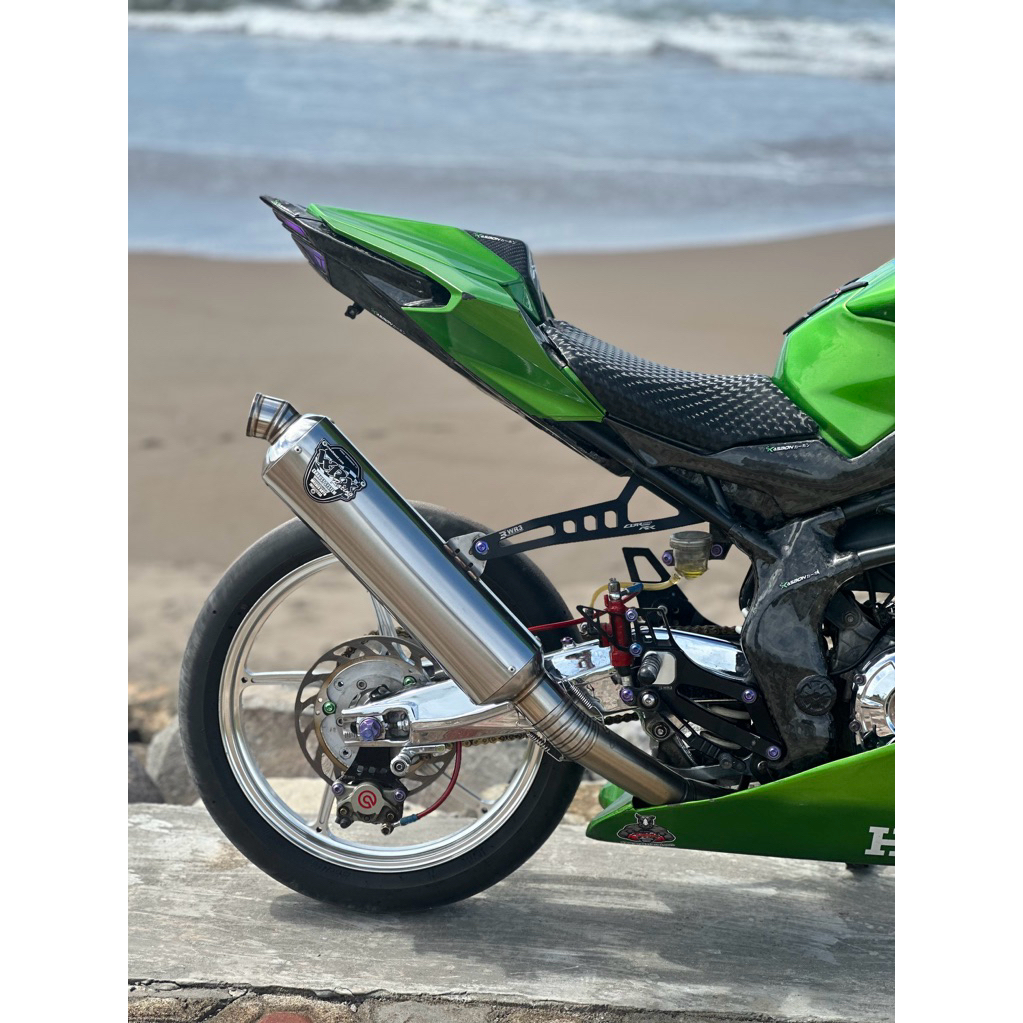 knalpot full sistem wrx gp3 k4 inlet 61