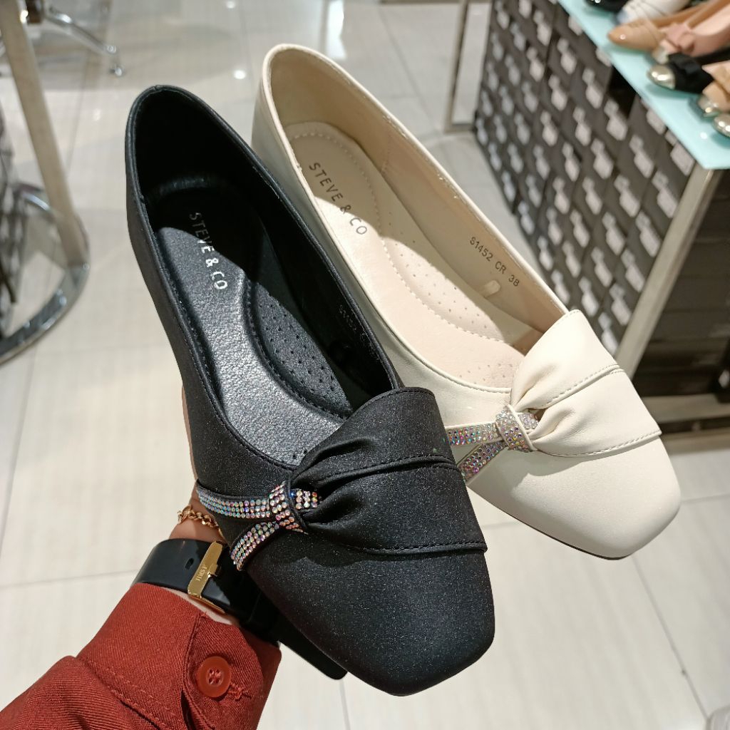 sepatu wanita flat STEVE&CO original