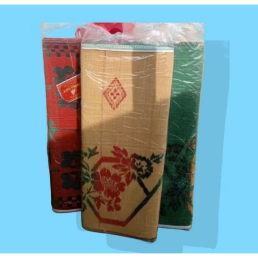 Tikar Plastik Tikar samak uk 2x4M.SINGA LAUT