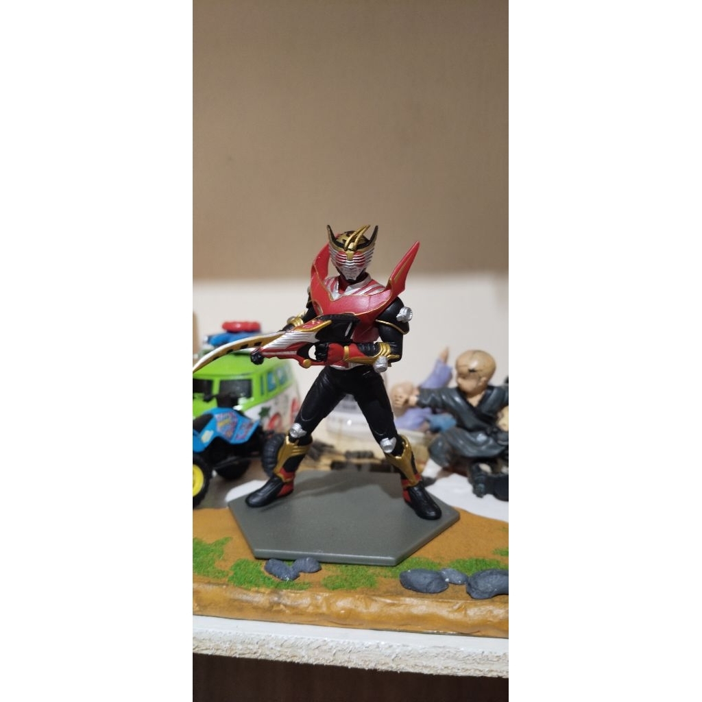 kamen raider ryuki survive tinggi 10cm ori bandai