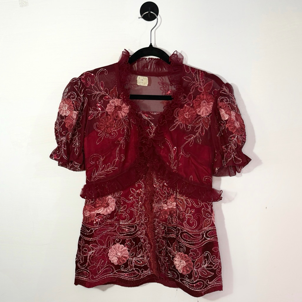 PRELOVED SEMARANG ATASAN KEBAYA BROKAT