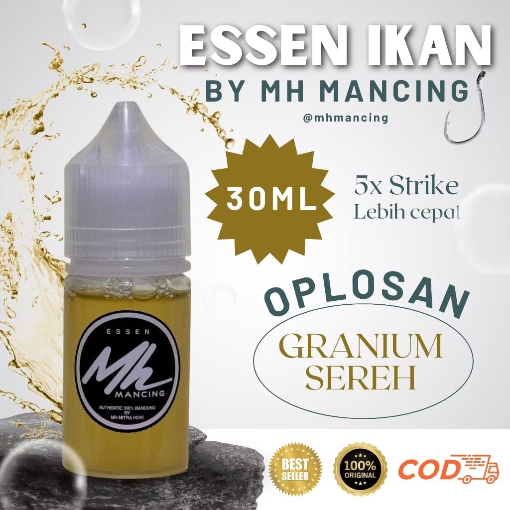 Essen Oplosan Geranium Sereh MH Mancing 30 ML