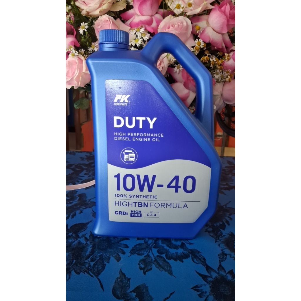 Oli FK MASSIMO DUTY DIESEL SAE 10W40 CJ-4, 4 Liter