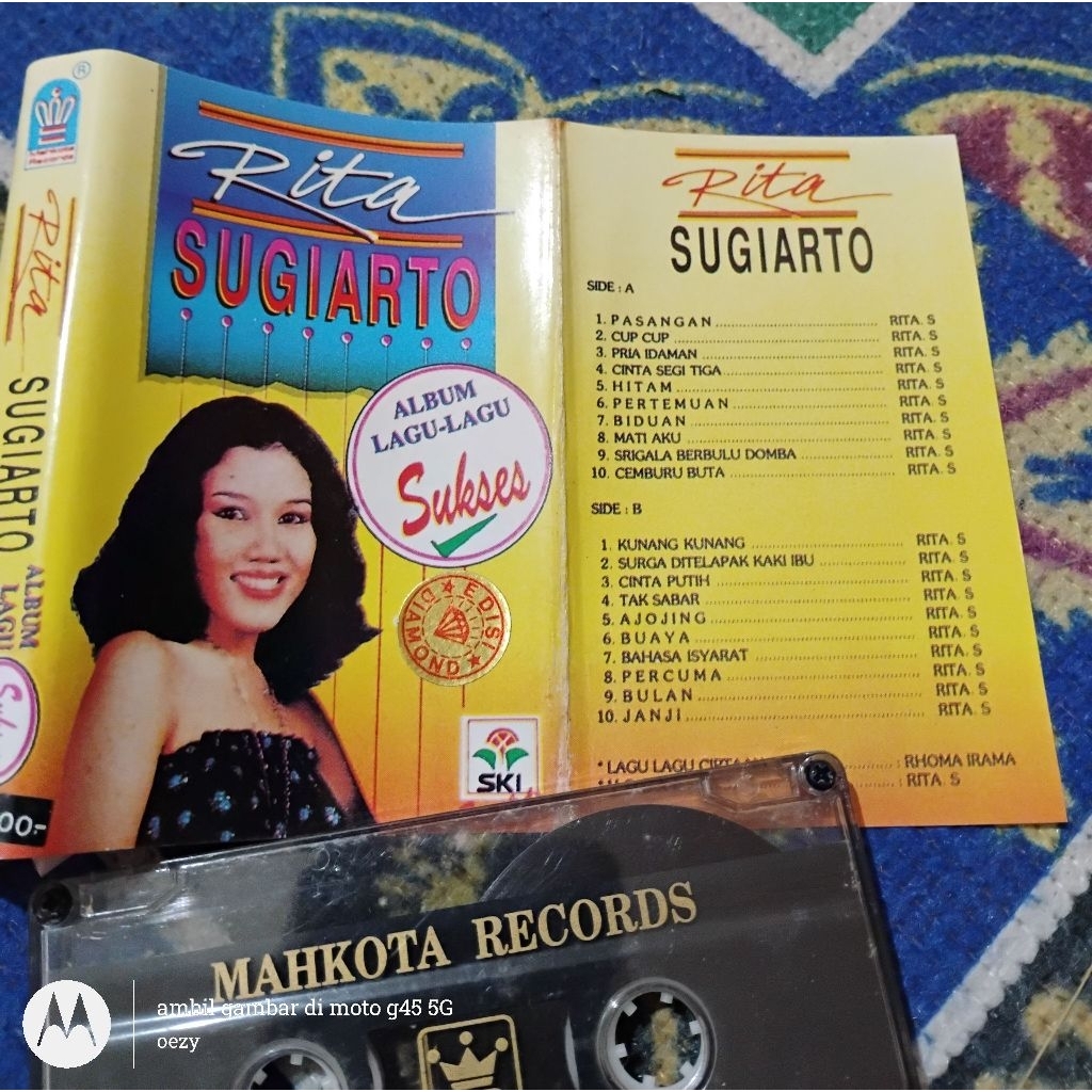 Kaset pita Rita Sugiarto - the best