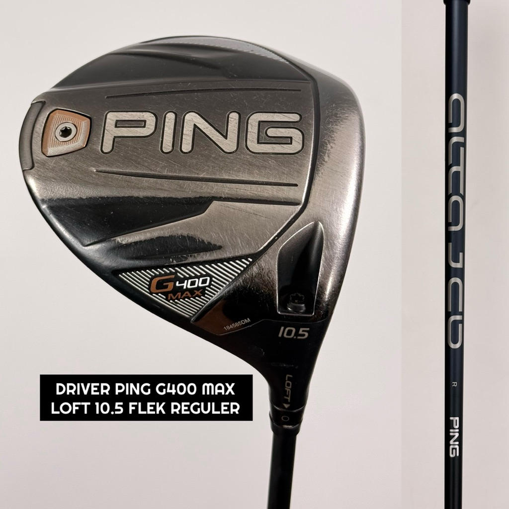 Stick Golf Driver Wood 1 Ping G400 Max Second Original