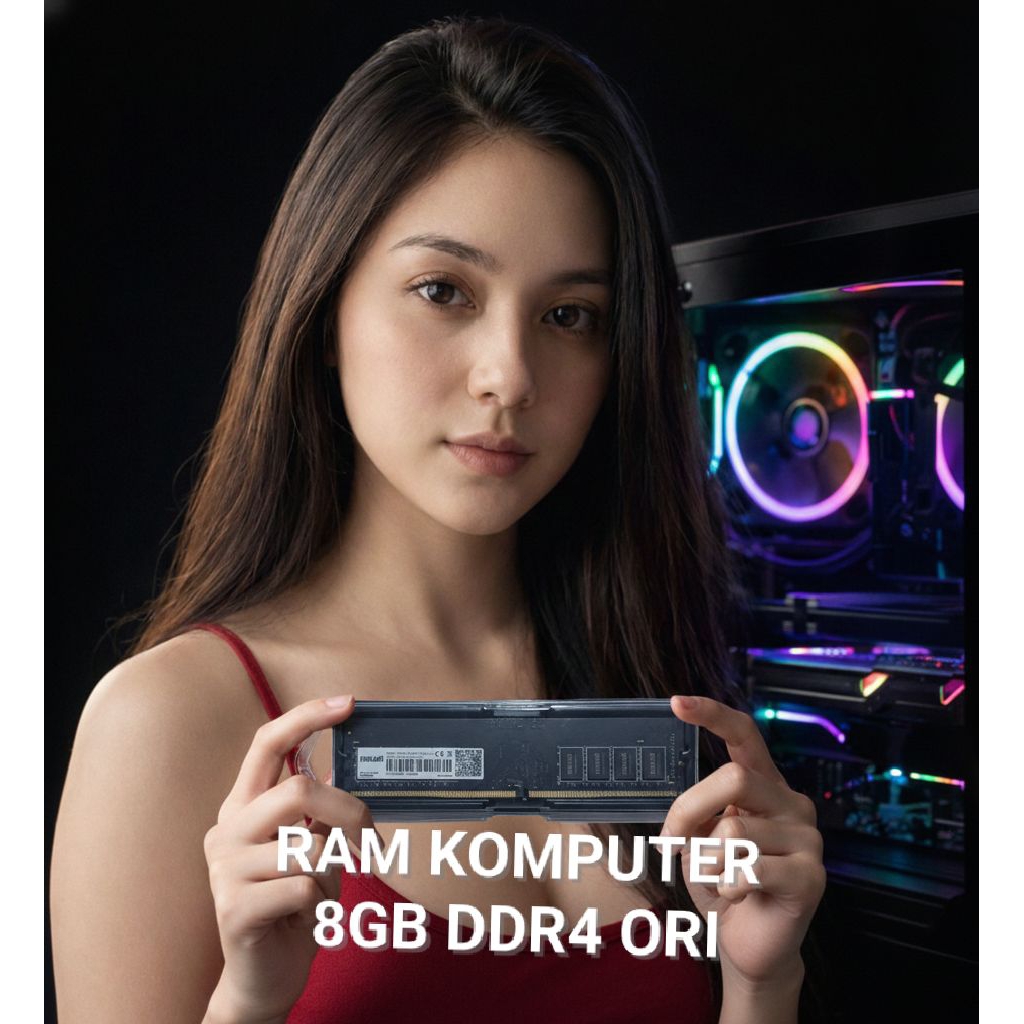 RAM PC DDR4 8GB PC2400 ORIGINAL RAM KOMPUTER DDR4 8GB LONGDIMM