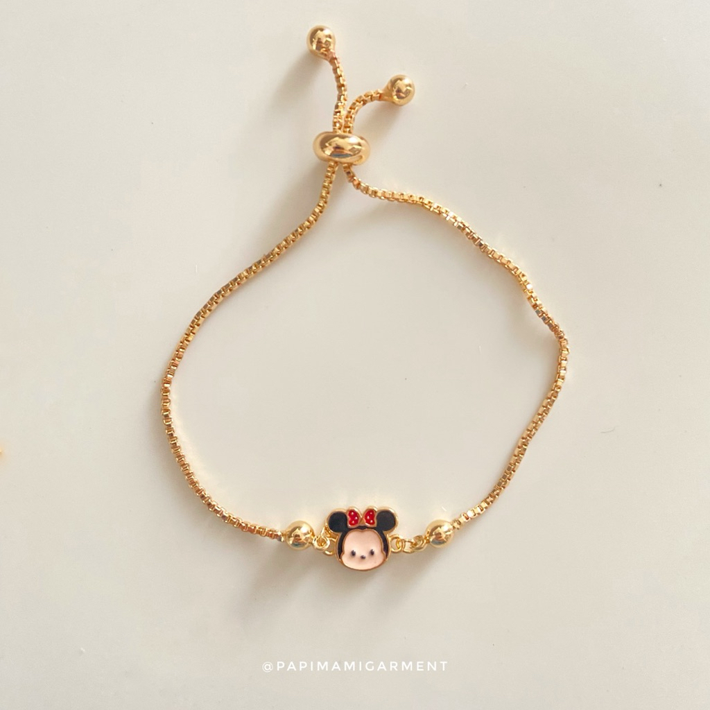 BARU Gelang Serut Anak Lucu Lapis Emas