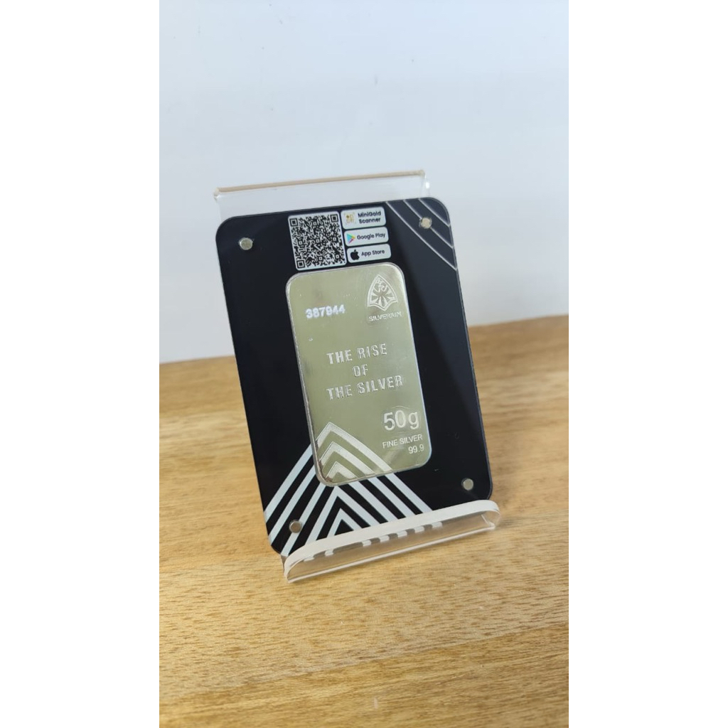 SILVERIUM SILVER PERAK REGULER 50gram ready on hand ready stok