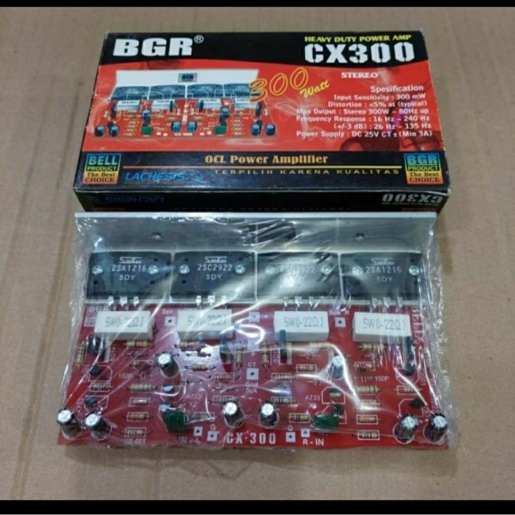 Kit Bell CX 300 OCL power Amplifier
