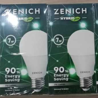 ZENICH Lampu Bohlam Hybrid LED  7W Hemat Energi SNI