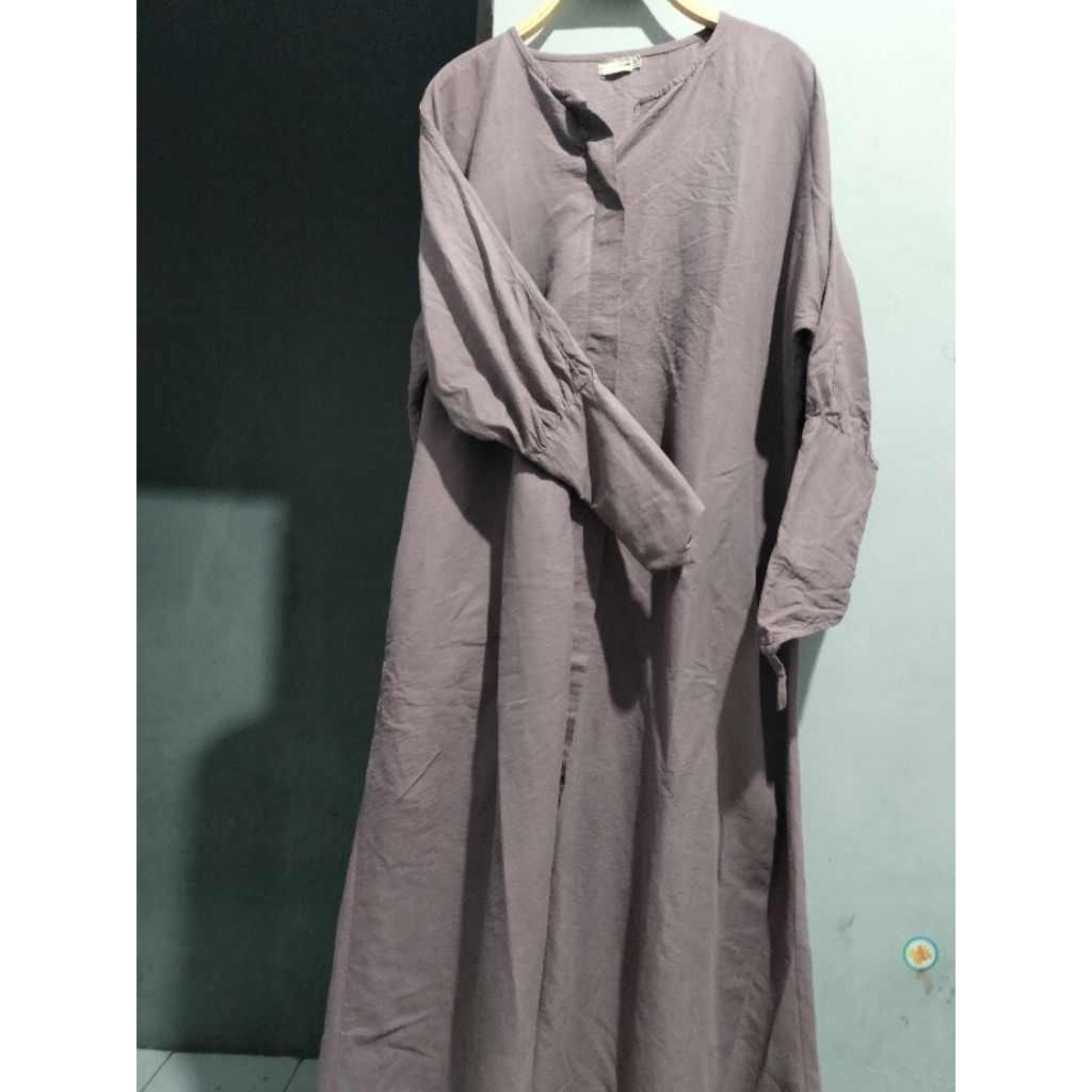 Muslimah basic muslimahbasic gamis Batwing preloved