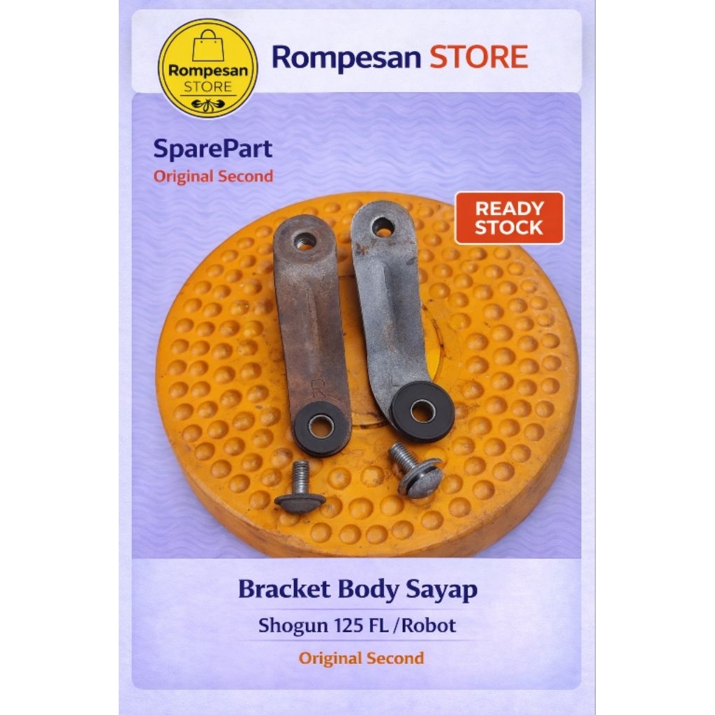 Bracket Body Sayap Suzuki Shogun 125 FL Robot Original Second READY
