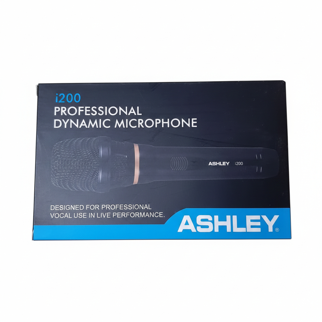 Ashley i200 Professional Dynamic Microphone.