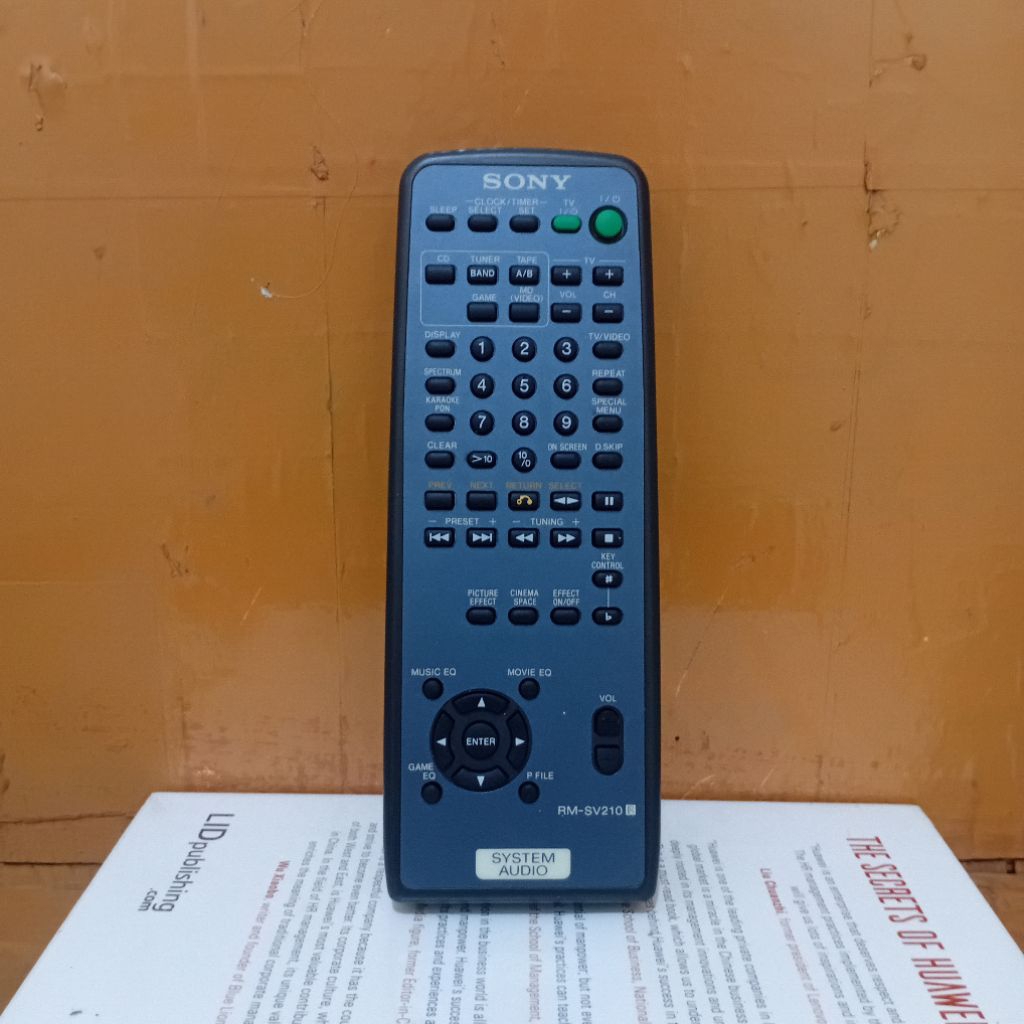 REMOTE SYSTEM AUDIO SONY SERI RM-SV210 ORIGINAL