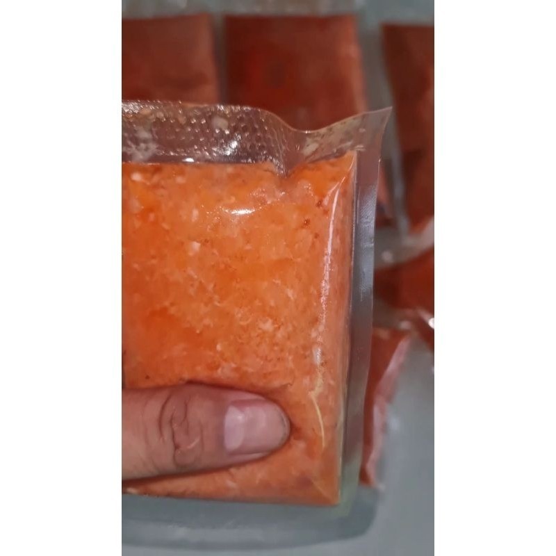 DAGING IKAN SALMON GILING HALUS