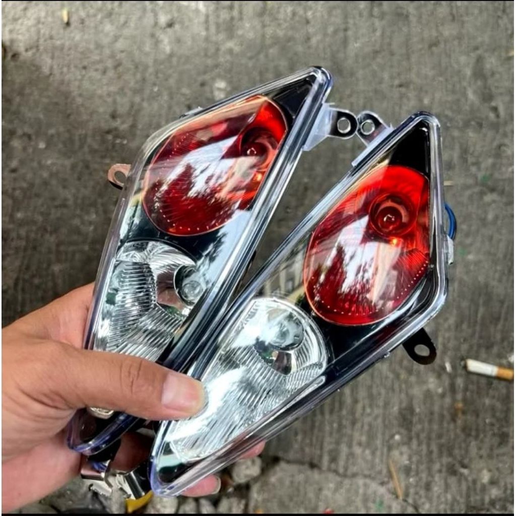 reflektor mika sen plus sen lampu mio sporty