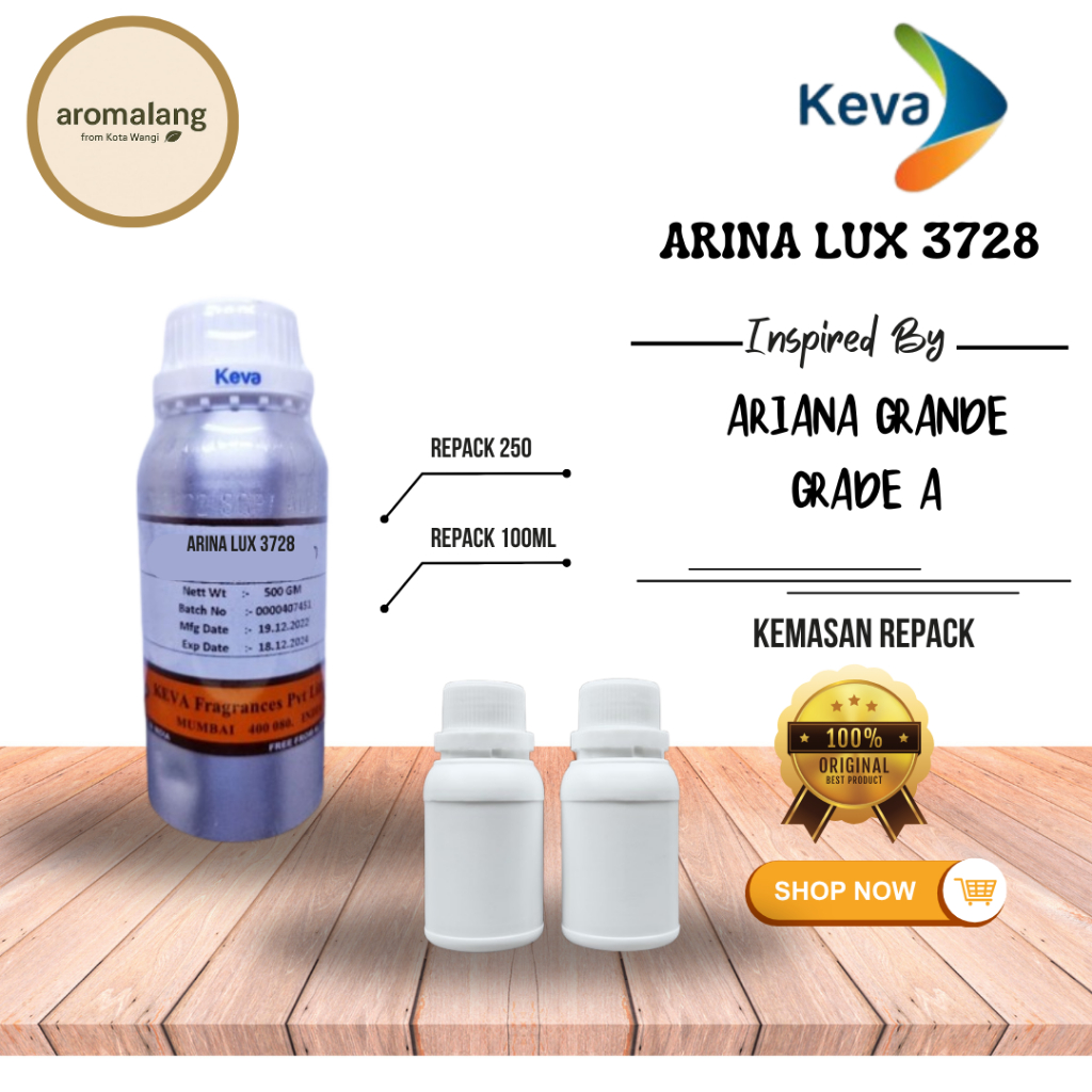 ARINA LUX 3728 BY KEVA PARFUM BIBIT | REPACK 250ML | REPACK 100ML