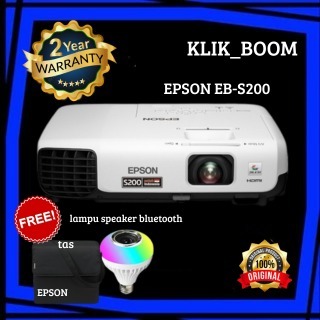Proyektor Epson EB-S200 / Epson EB S200 / Projector / Proyector