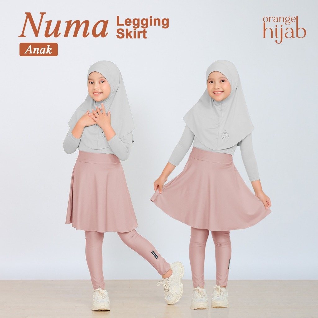 orangehijab | Legging Rok Olahraga Anak | Legging Rok Anak | Celana Olahraga Anak