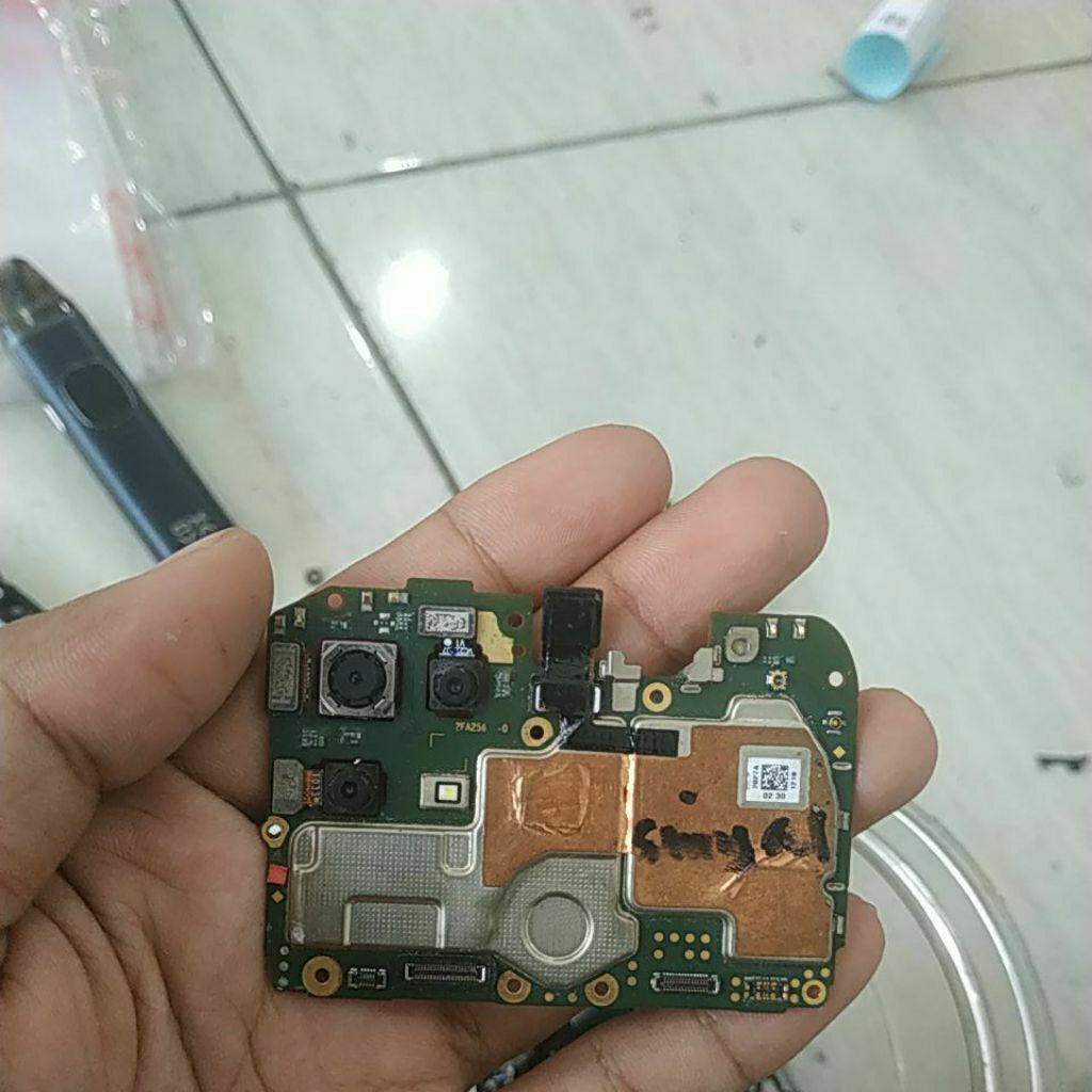 mesin Oppo a15 nyala normal,minus sinyal