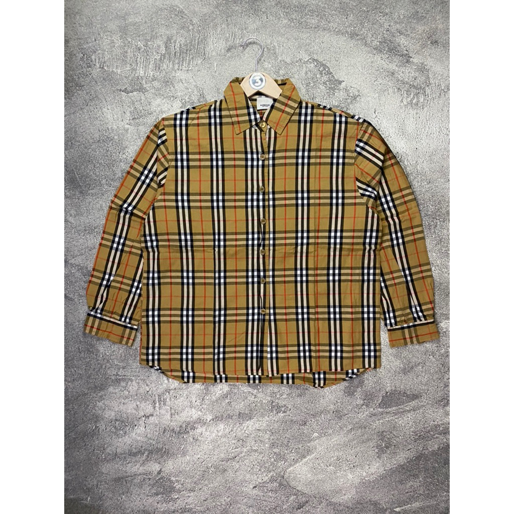 kemeja BURBERRY novacheck second