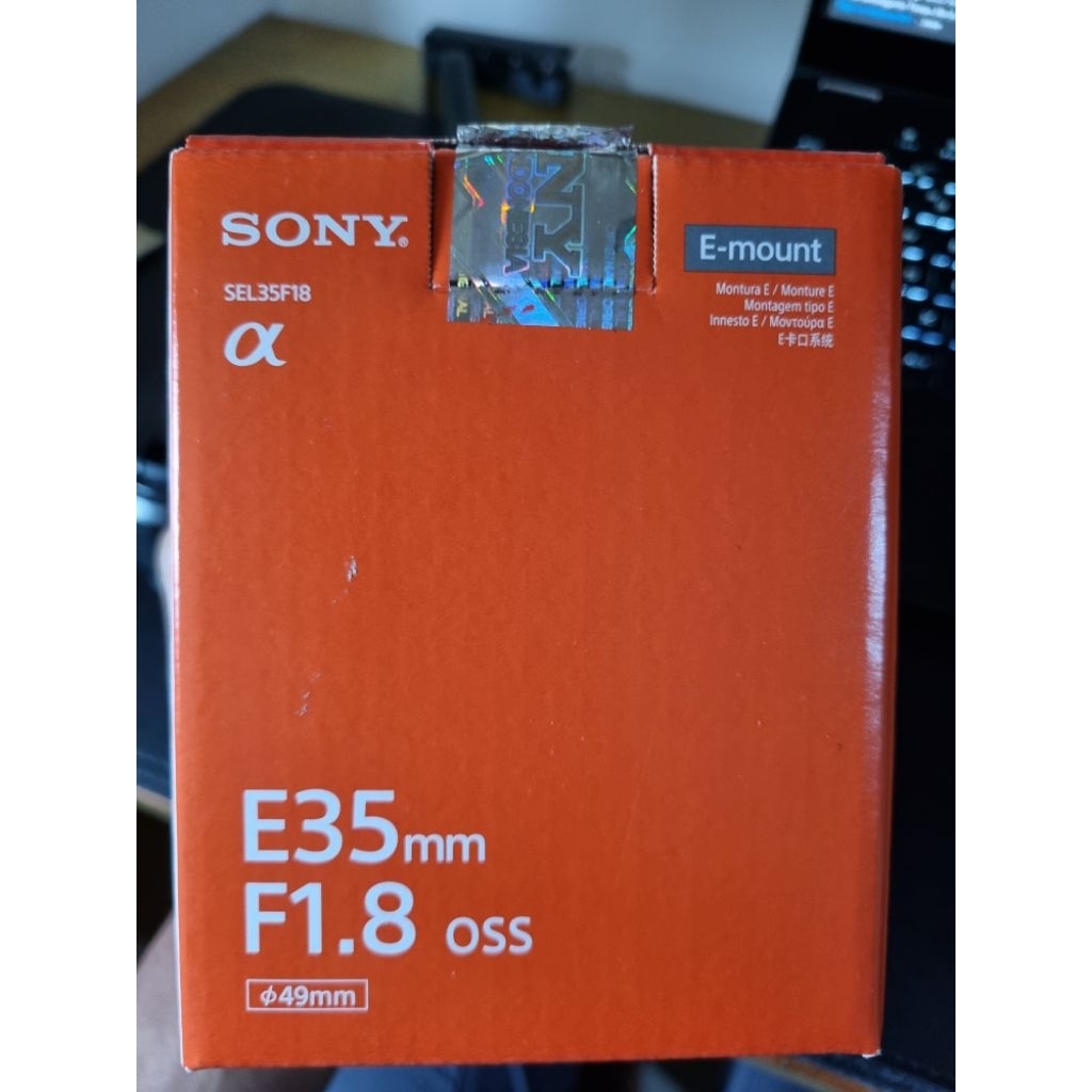 Sony E 35mm F 1.8 Bekas
