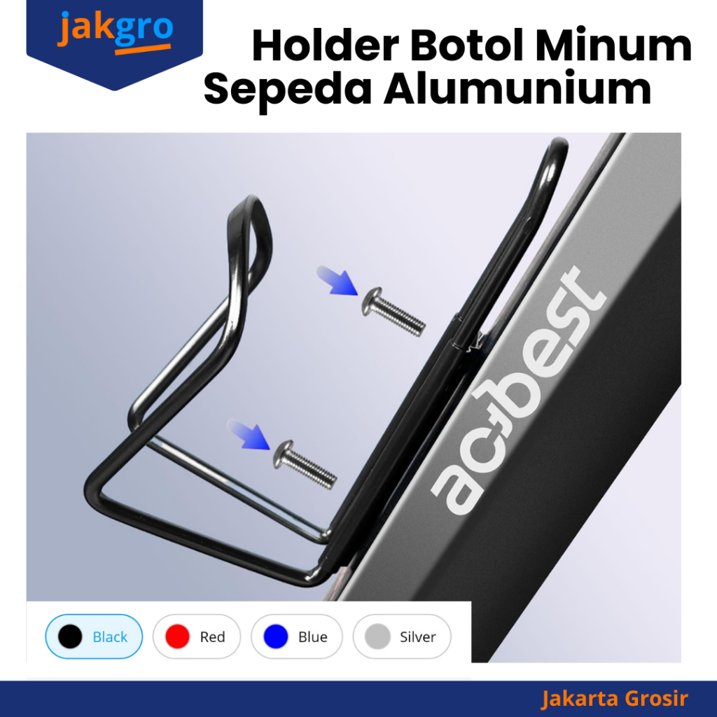 Holder Botol Minum Sepeda Aluminium Frame Universal Sepeda Gunung Fixie Roadbike MTB