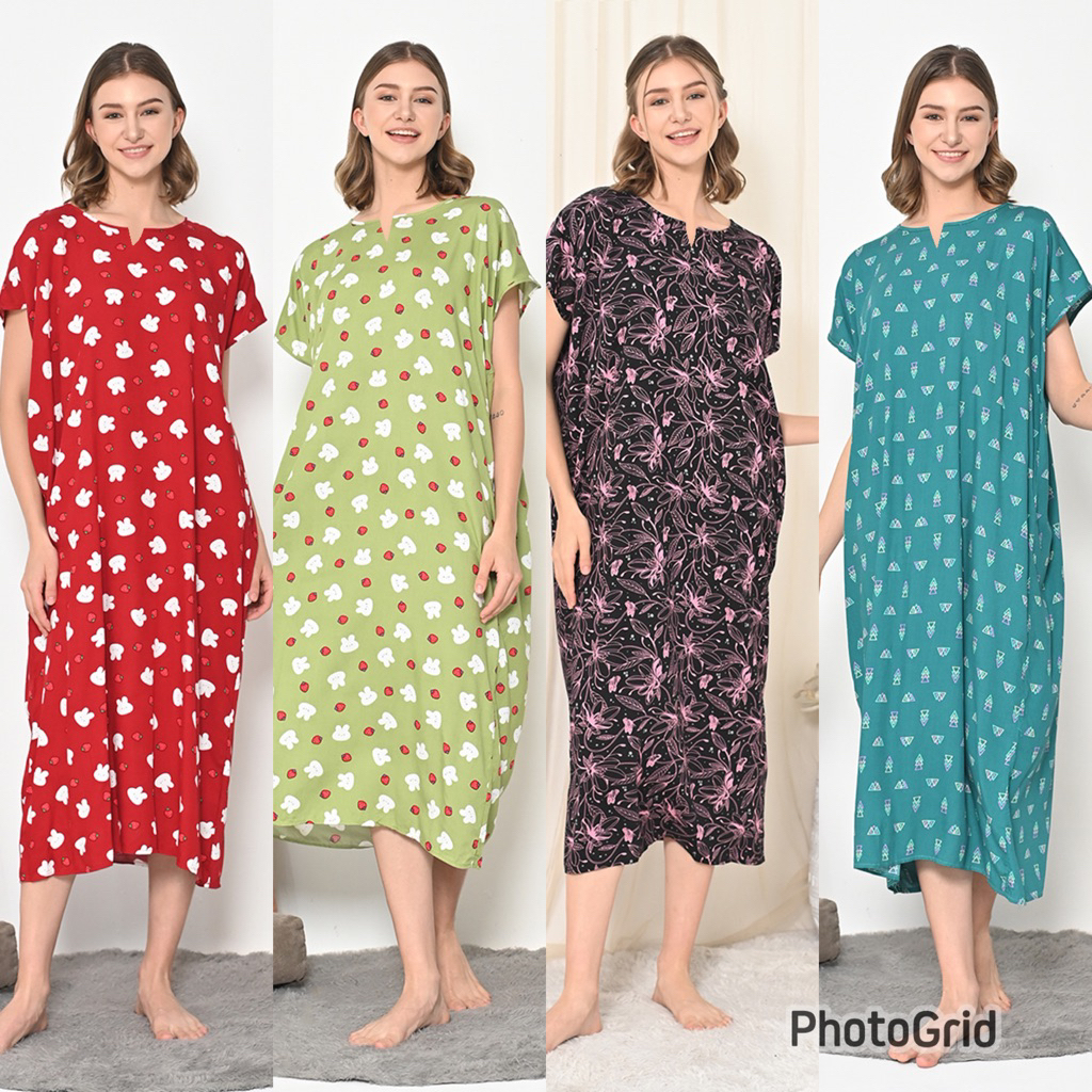 Daster rayon premium Habel sematakaki busui