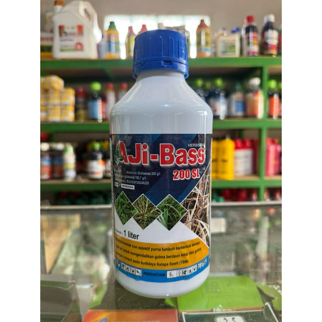 Herbisida Aji-Bass 20 Sl Ampuh Basmi Gulma lulangan - 1 liter