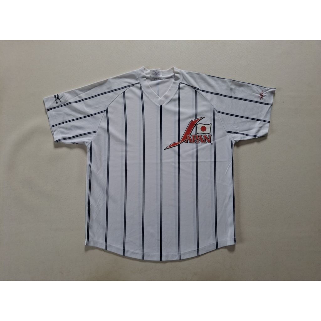 JERSEY MIZUNO BASEBALL TIMNAS JEPANG ORIGINAL 100%