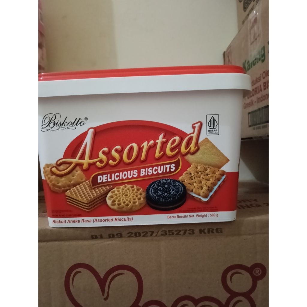 Assorted delicious biscuit