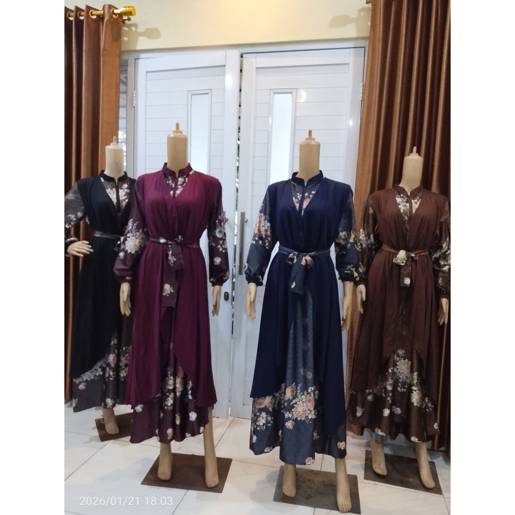 Gamis Rompi||Gamis Murah||Gamis Terbaru||Gamis Armani silk||gamis Rayon Twill