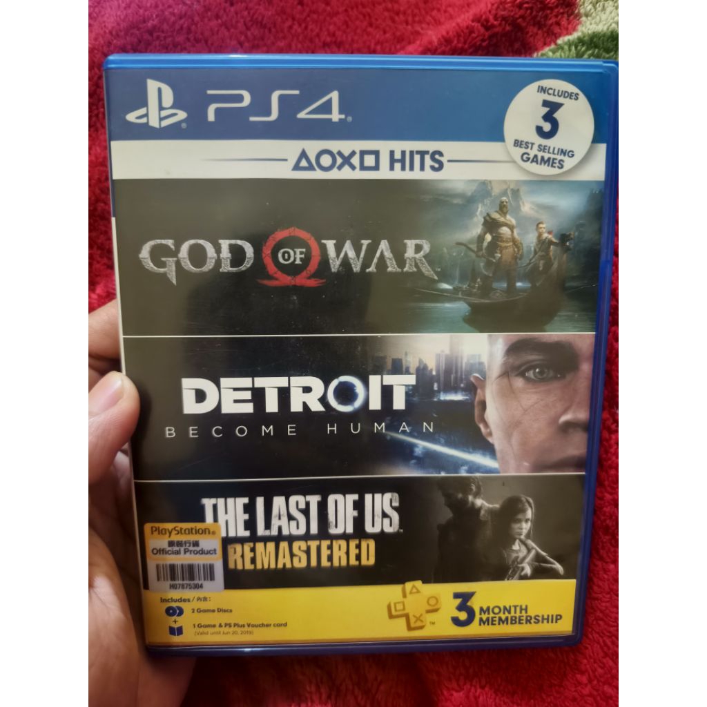 Kaset PS4 God of War 2018 | Region 3 | Original BD