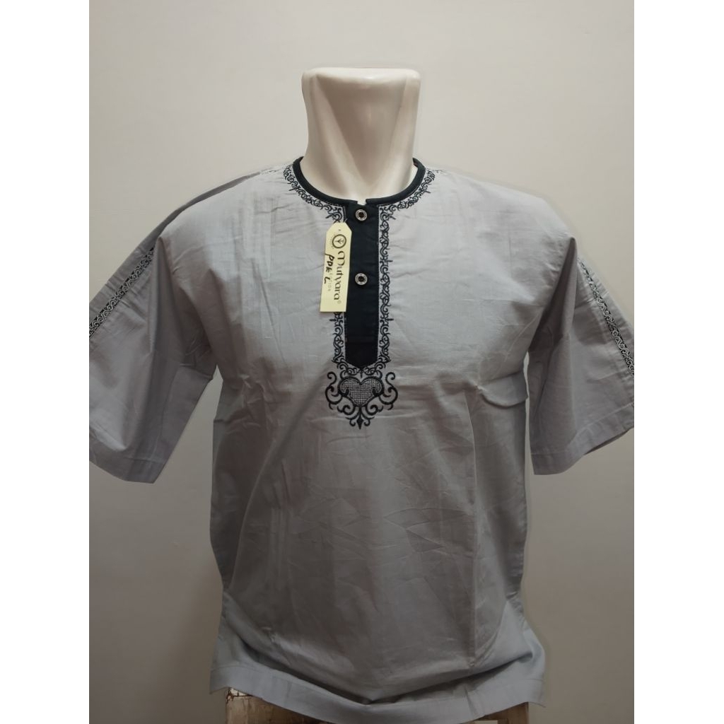 Baju Koko Pria atau remaja lengan pendek - baju koko pria dan remaja mutyara