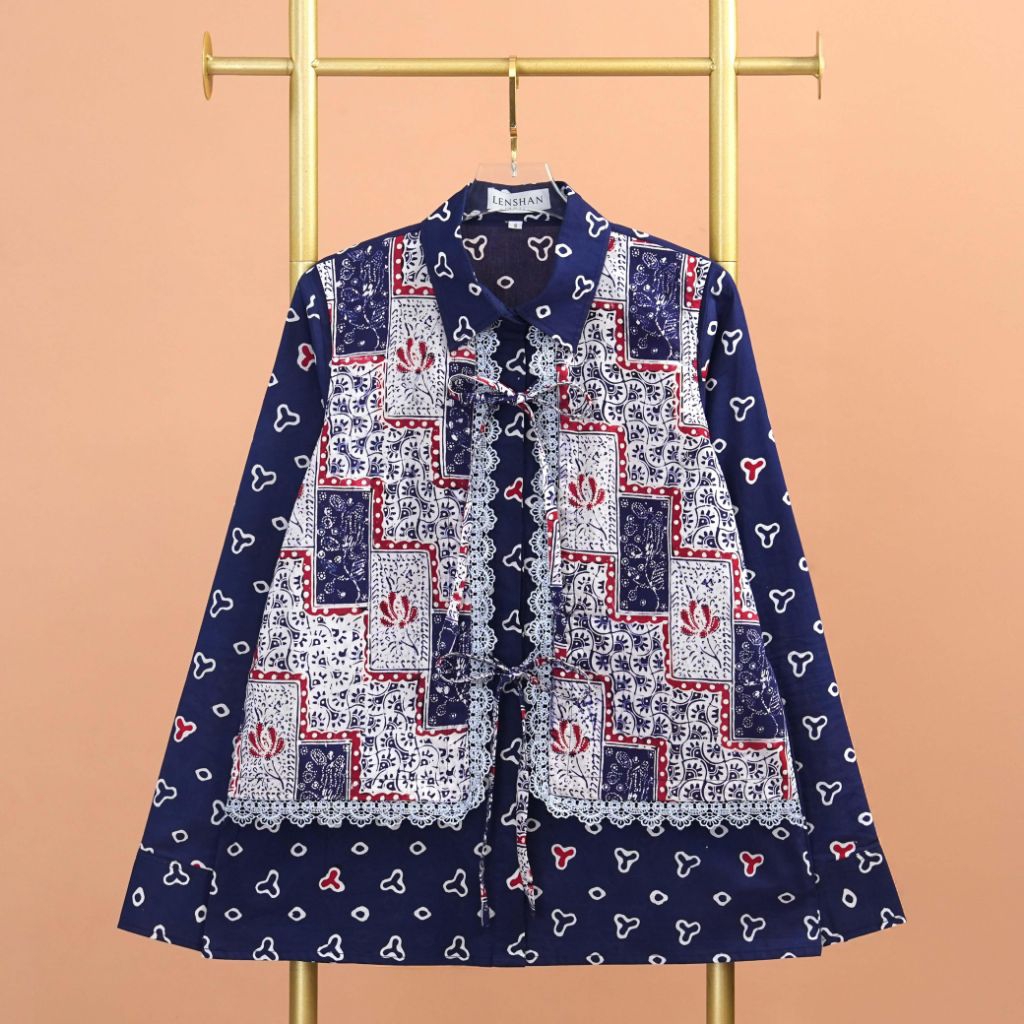 Batik Wanita "AMARA" Navy