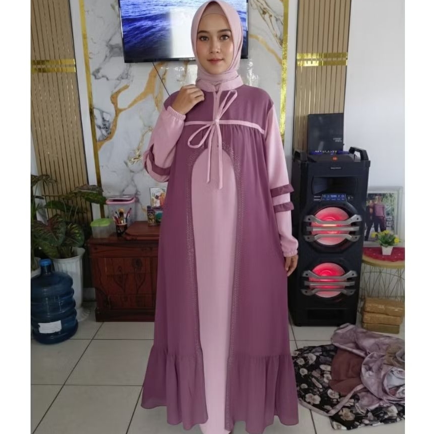 Gamis Wanita Daily Pengajian & Kondangan Terbaru Daily Elegan