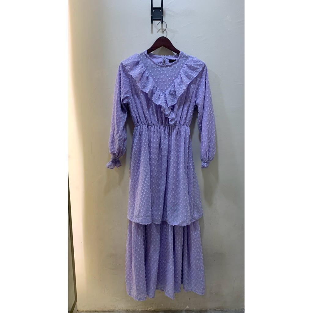 DRESS EXTU LILAC