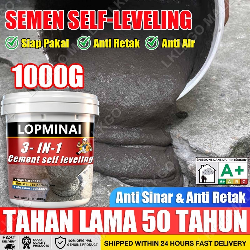 semen instan cat epoxy lantai semen Luaran dan Dalam Ruangan Renovasi Lantai Simen Anti Bocor dan Ta